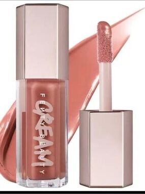 Fenty Beauty Gloss Bomb Cream Fenty Glow 02 Mini 2ml Lip Gloss Nude Pink New
